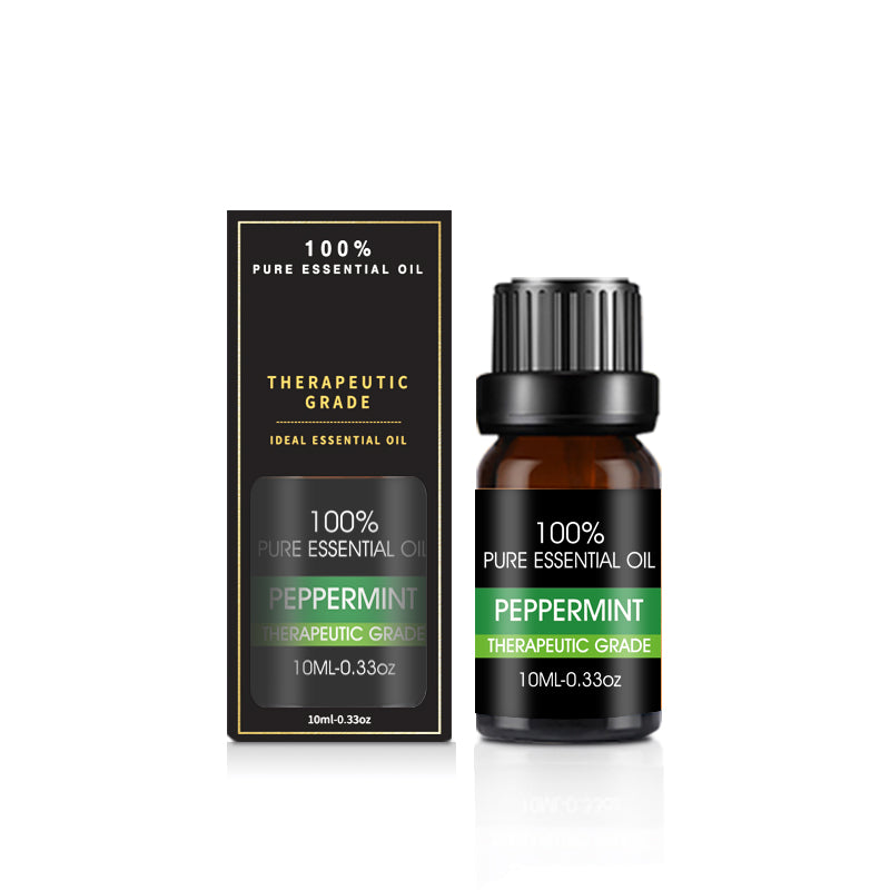 Single-scent essential oil, 10 ml amber glass bottle